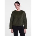 thumbnail image 2 of Scenario Women's Double Faced Faux Wool Jacket, Sizes XS-XXXL, 2 of 8