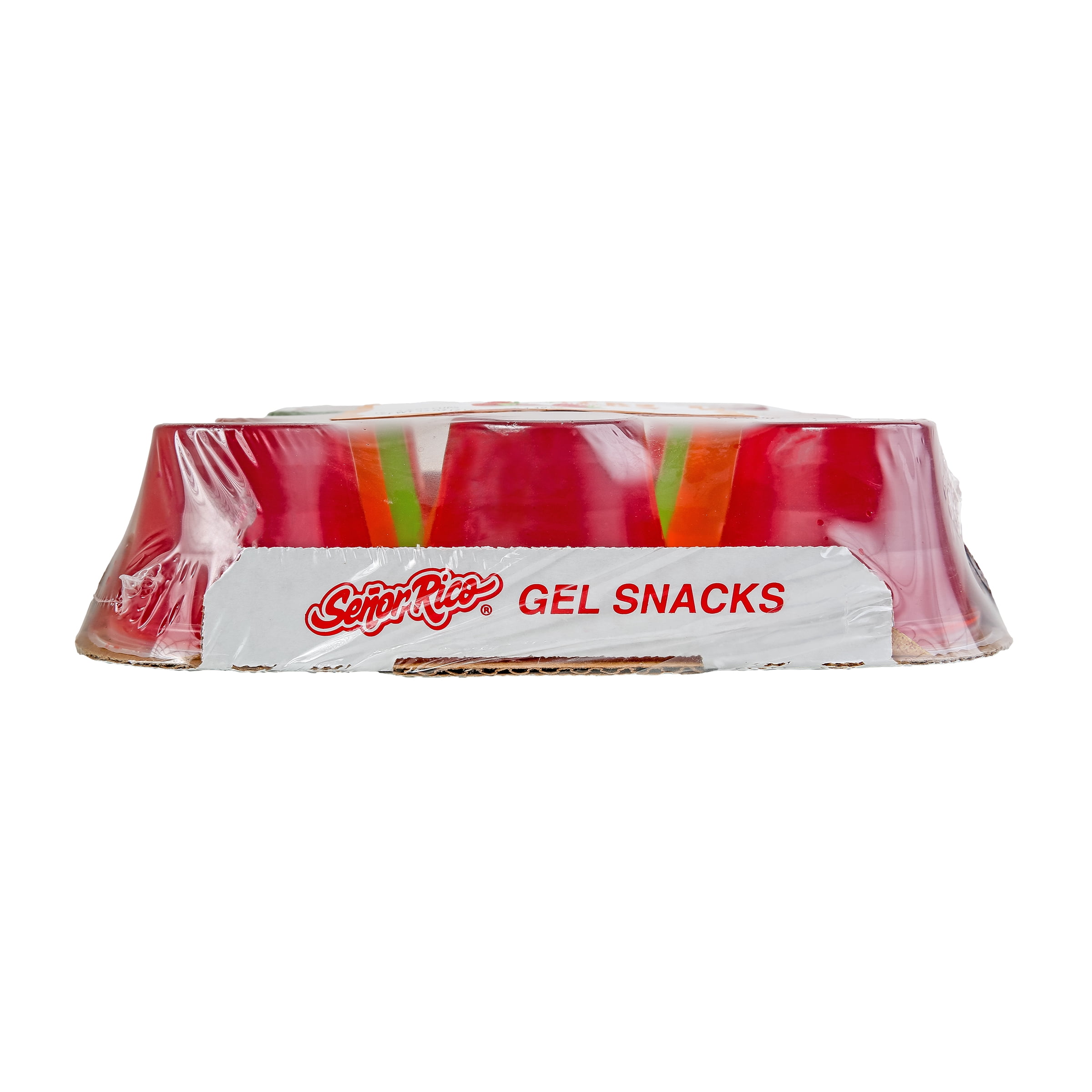 Senor Rico Assorted Gelatin Cups, 3.5 oz, 12 Pack, Peanut-Free
