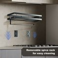 thumbnail image 3 of Fridge Organizer Counter Space Saver With Shelf Storage, 2-In-1 Design Magnetic Paper Towel Holder For Kitchen And Bathroom, Easy Removable And Re-install, Rustproof Quality, 3 of 5