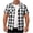 Black, variant on Western Shirts for Men Short Sleeve Plaid Pearl Snap Shirts for Men Button Up Shirt Cowboy Casual Work Shirt with Cargo Pocket Yellow