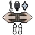 thumbnail image 3 of Miangastore 1 Set Bike Rear Lamp Creative Bike Warning Light Rechargeable Bike Light, 3 of 9