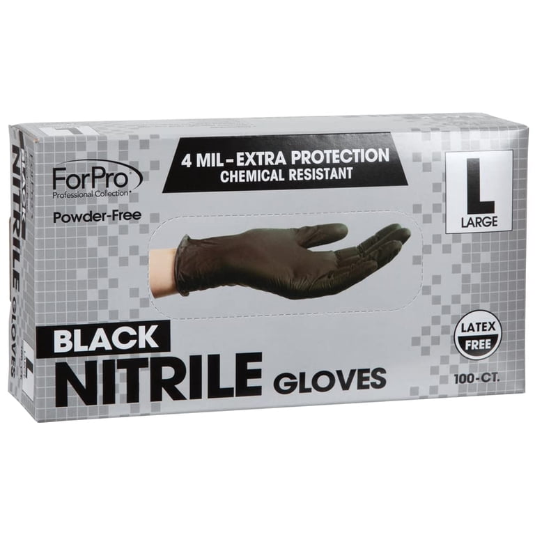 Green Disposable Nitrile Gloves - Heavy-Duty, Food Safe...