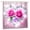 Color 2, variant on JOOCAR Purple Roses And Butterflies Polyester Shower Curtain For Home Bathroom Bath Tub Decoration 72x72 inch