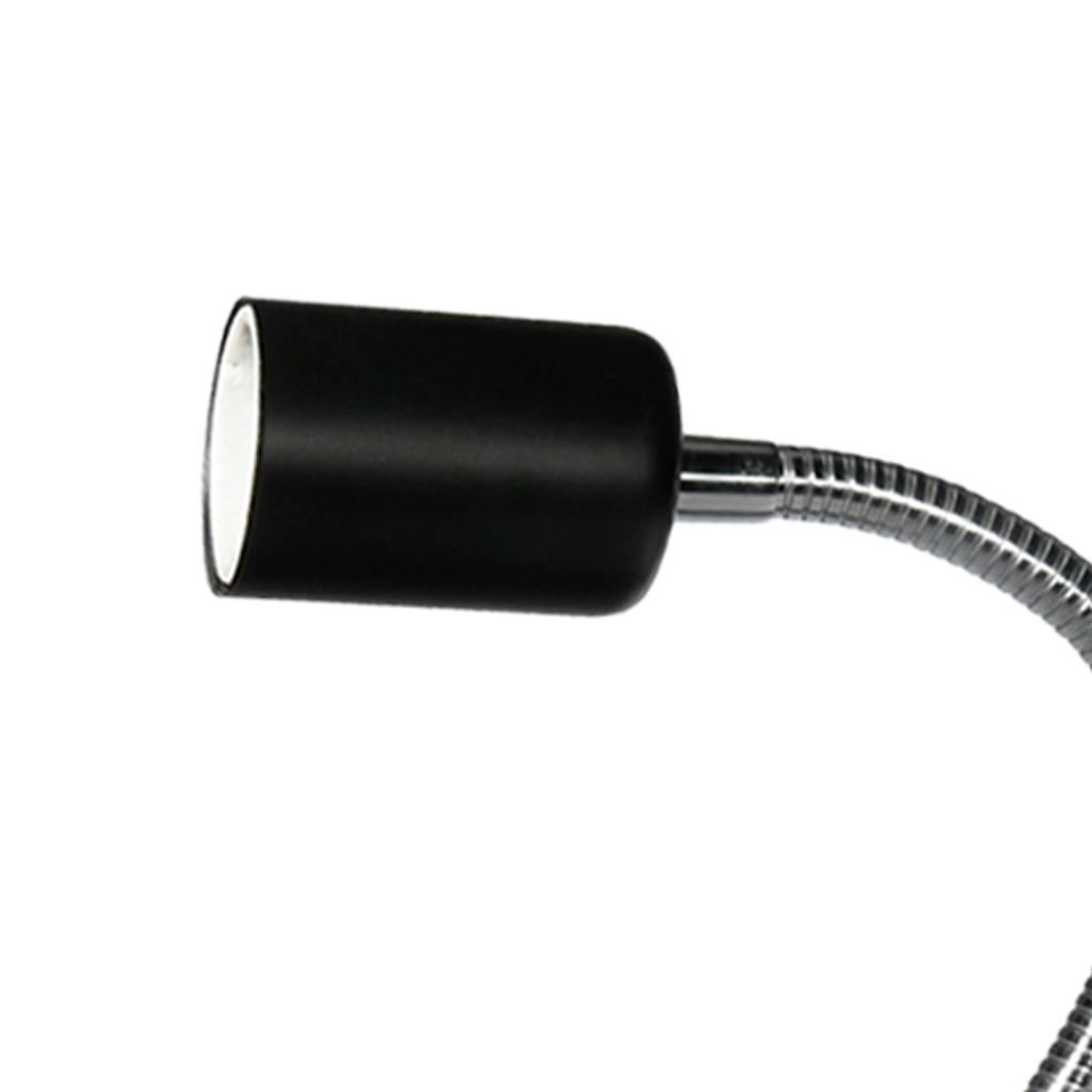 Zxpjkyu Reptile Lamp, Lamp with Stand & Switch, UVA UVB Reptile Lamp with Attachment Flexible Clip 2