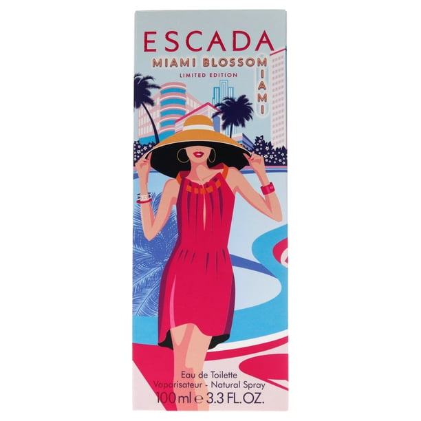 Escada Miami Blossom Perfume, Summer Flower Scent, Eau De Toilette