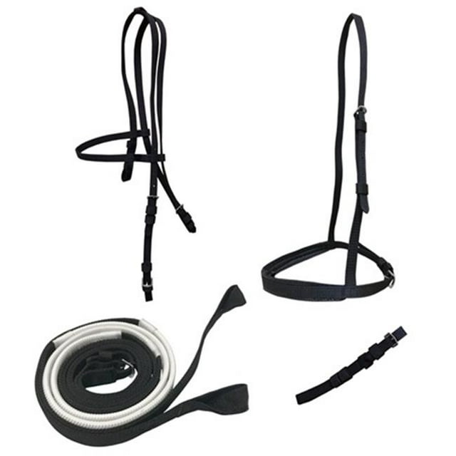 Jacks 4347-RY Ultra Race Bridle Set with Loop Reins, Royal