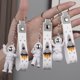 thumbnail image 5 of Llavero de astronauta espacial de 3 piezas, llavero creativo impermeable con colgante de dibujos animados Argén, 5 of 9