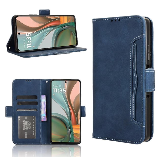 Funda Tipo Billetera GANGXUN para Motorola MOTO G75 5G – Tapa Flip con Tarjetero