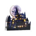 thumbnail image 3 of Halloween Castle Decoration Cake Topper Photo Props Centerpieces Craft LED Night, 3 of 8