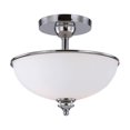 thumbnail image 1 of Maxim 21583SWPC Novus 2-Light Semi-Flush Mount, Polished Chrome, 1 of 1