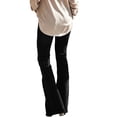 thumbnail image 5 of Miqool Women's Bootcut Jeans Mid Rise Slim Fit Stretchy Denim Flared Pants with Pockets, 5 of 7