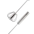 thumbnail image 2 of Cook With Color 2-Piece Push Whisk Set – Essential Kitchen Whisks for Blending and Mixing, 2 of 5