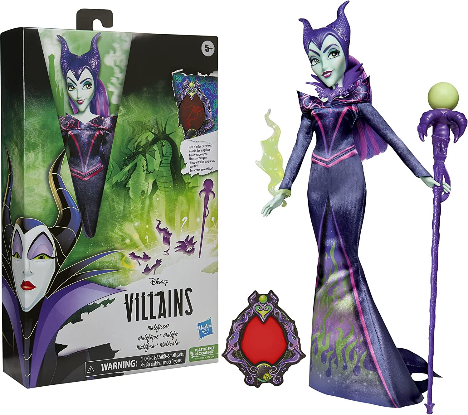 Maleficent barbie doll sale