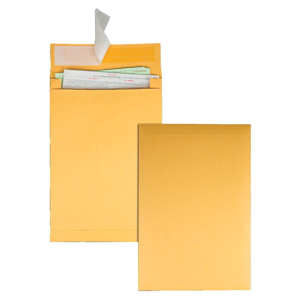 Expansion Envelopes, Plain, 40 lbs., 10 x 13 x 2 Inches, 25 per Pack, Kraft (93336), Expansion