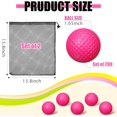 thumbnail image 3 of BlinkLLX 40 Pcs Foam Golf Practice Balls Bulk Realistic Feel Limited Flight Training Balls Soft for Outdoor Swing Indoor Backyard Training, 3 of 14