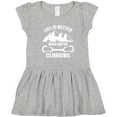 thumbnail image 3 of Inktastic Rock Climbing Mountains Girls Toddler Dress, 3 of 5