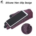 thumbnail image 5 of Yoyauz 2 Pairs Women Men Winter Touch Screen Knit Gloves Anti-Slip Thermal Soft Elastic Cuff Glove (Women, Purple), 5 of 9