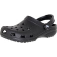 thumbnail image 1 of Crocs Men's Classic Black Ankle-High Rubber Sandal - 12M, 1 of 3