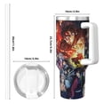 thumbnail image 5 of 40oz Demon Slayer Ice Bully With Handl Large Capacity Double Wall Stainless Steel Insulated Leak Proof Ice Bully Cup Coffee Cup Mug For Travel Gym Home Outdoor, 5 of 8