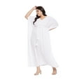 thumbnail image 3 of Oussum Women Plus Size Kaftans Dresses with Adjustable Drawstring Ladies Caftans, 3 of 7