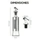 thumbnail image 2 of Aceitero Vinagrera Fasilyt dispensadora de aceite 300 ML Vidrio y Acero inoxidable, 2 of 5