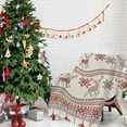 thumbnail image 6 of Christmas Throw Blanket for Couch 27x39, Plaid Winter Holiday Festival Cute Xmas Snowman Santa Gingerbread Blankets ,Soft Flannel Fleece Blankets for Home Living Room Bed Chair Decor, 6 of 6