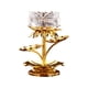thumbnail image 3 of Candelabro de mantequilla con forma de flor de loto, candelabro, candelabro de aceite, suministros budistas Blanco, 3 of 9