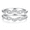 A-Silver, variant on Enhancers for Engagement Rings Wedding Guard Women AAAAA CZ 925 Sterling Silver Size 6