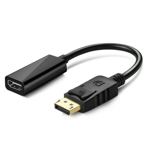 DP to HDMI Adapter, 4K UHD Supported Gold Plated DisplayPort Male to