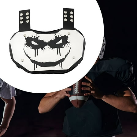 BESTSKY Football Back Plate High Impact Protection Plate for Football Game Teenagers