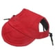 thumbnail image 1 of Gorra de béisbol para mascotas a la moda, gorra con visera decorativa, suministros para mascotas para cachorros de perro, rojo, 1 of 6