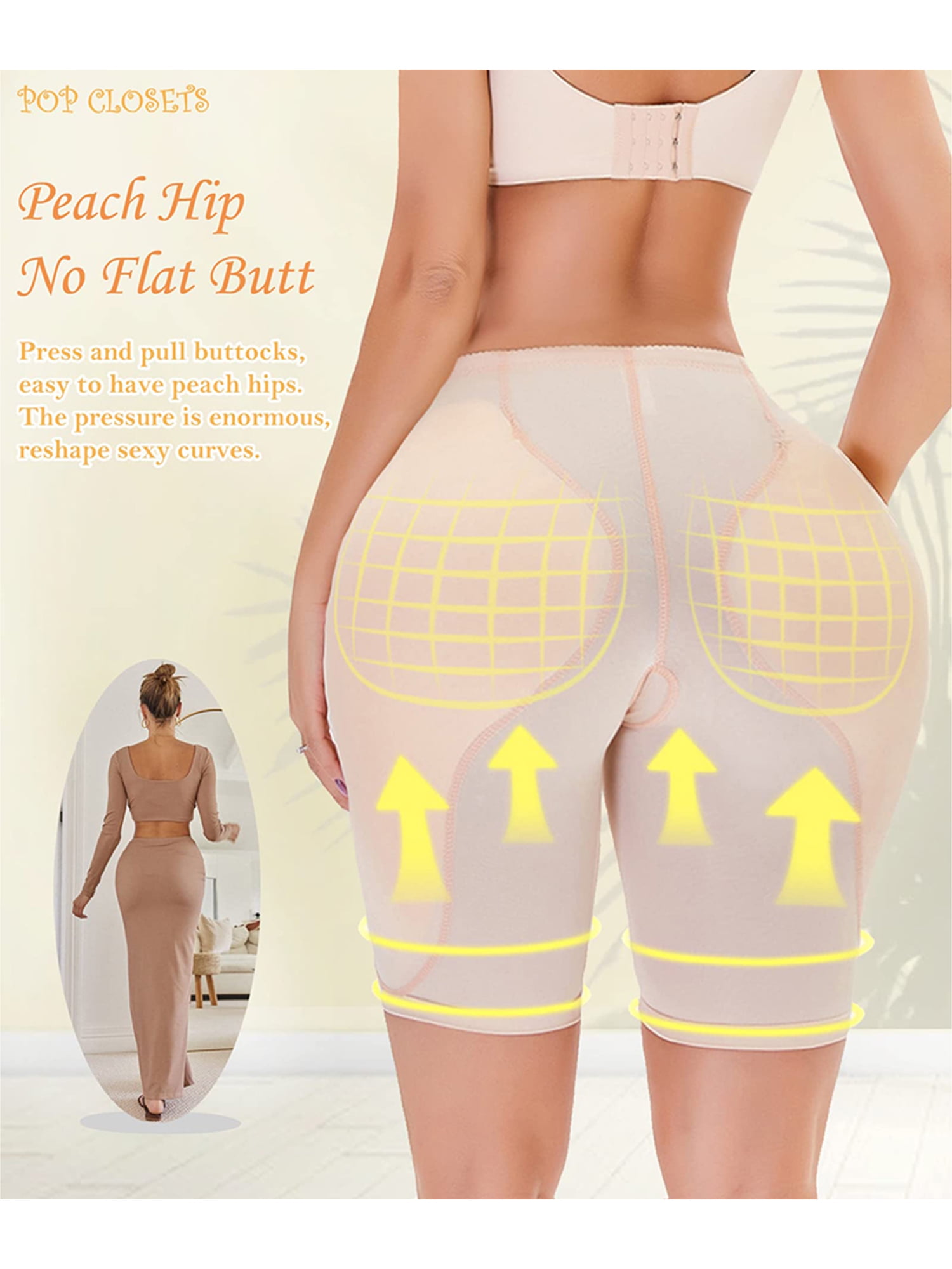Women Butt Lifter Shaper Panties Sexy Body Shaper with Pads – Come4Buy eShop