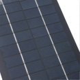 thumbnail image 3 of 12V 5W Portable Solar Panel, High Efficiency Conversion, Compact and Eco-Friendly Solar Panel, Outdoor Charger for RV and Motorcycle, 3 of 4