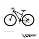 thumbnail image 5 of Bicicleta De Montaña Rodada 29 Frenos De Disco Marco De Acero 21v Ciclismo Xtreme Life negro, 5 of 7