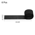 thumbnail image 2 of Uxcell Crepe Paper Streamers 6 Rolls 492ft for Decoration, Black(1.8 in x 82 ft/Roll), 2 of 5