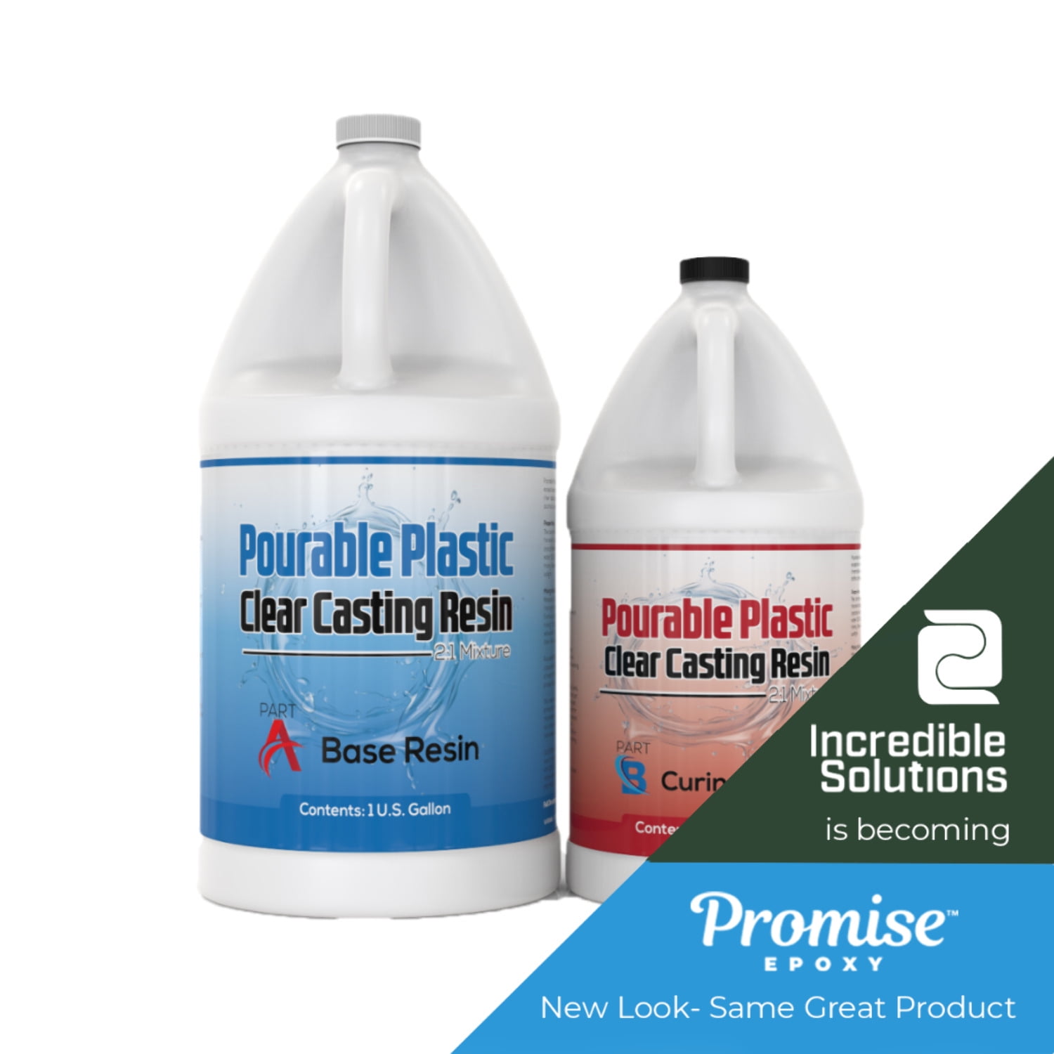 Pourable Plastic Deep Pour Clear Casting Resin Kit