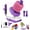 White+Purple, variant on TripleHBB Electric Yarn Ball Winder: Compact Automatic Yarn Cake Winder with Stepless Speed & Super Strong Tension – Ultimate Yarn Spinner for Crocheting, Knitting, Home & Studio Use