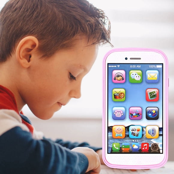 Simulated English Learning Mobile Toys Early Childhood Education Mobile Phone 3 Color Story Machine Toys