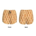 thumbnail image 5 of Lsque Pineapples Printed Women's Running Shorts with Liner Pockets,Elastic Quick Dry Workout Athletic Gym Yoga Shorts,Womens High Waist Shorts-Medium, 5 of 9