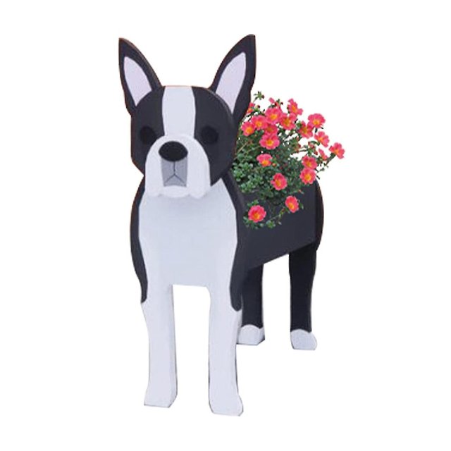 Maceta bonita para plantas con forma de perro, maceta con flores animales para decoraciones de jardín, producto en oferta