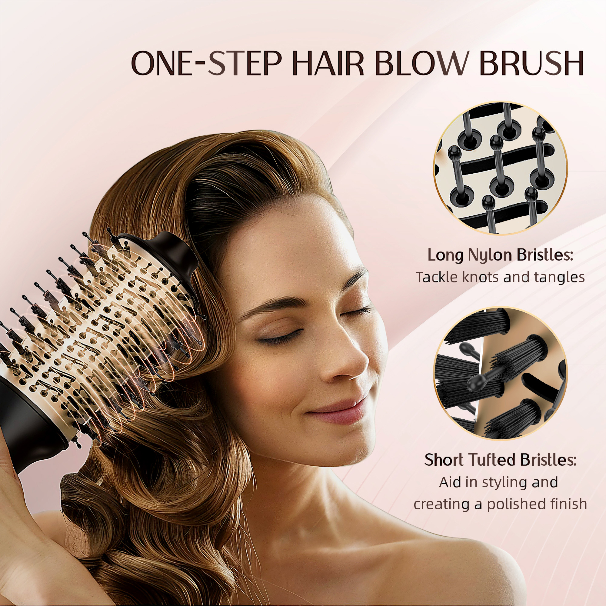 SKIMI Hot Air Brush With Digital LED Display photo 6