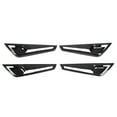 thumbnail image 4 of Interior Door Handle Frame Cover, Inner Door Handle Sticker Carbon Fiber Style   For Car, 4 of 8
