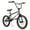 Black, variant on XJD Freestyle BMX Bike for Teen Beginner 8-12 Years Old Kids, 18 Inch Kids Bike with Hi-Ten Steel Frame, U-brake and Hand-brake levers