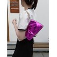 thumbnail image 4 of Kukuzhu Bright Shoulder Bag Women Small Soft Tote Bag Casual Fashion Travel Chain Hobo Bag Purse, 4 of 6