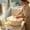Beige, variant on Large Reinforced Laundry Tub With Built-in Washboard for Dorm Rooms, Compact Plastic Basin with Hanging Hook, Easy Pour Rim, Space-Saving Design