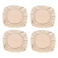 thumbnail image 3 of Funda de asiento de silla de comedor Yotijar Jacquard de 4 piezas Beige_M, 3 of 10