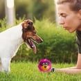 thumbnail image 5 of dgysar Squeaky Dog Face Ball Toy for Small and Medium Dogs Enamel Rubber Bouncy Toy with Cute Dog Face Design Interactive Fetch Toy for Corgi Shiba Inu Teeth Cleaning Green 1PC, 5 of 7
