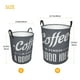 thumbnail image 3 of Fotbe Coffee Is Always A Good Idea Cesto de Ropa con Asas, Cesto Impermeable de Gran Capacidad, Bolsa de Lavado para Dormitorio, Cesto de Ropa con Ruedas y Asas-Medium, 3 of 6