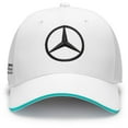 thumbnail image 4 of Mercedes AMG Petronas Formula One Team - 2023 Team Hat - White - Unisex - Size: One Size, 4 of 19