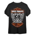thumbnail image 1 of Cool Grandpa on a Motorcycle Graphic Tee for Men - Soft Cotton, Crew Neck, Short Sleeve, Casual Fit, Breathable & Stretchy, Non-Transparent - Perfect Gift Idea, 1 of 6
